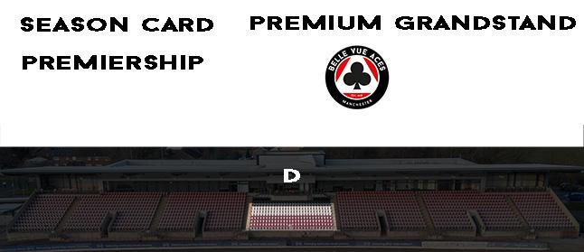 2026 Season Ticket:  Grandstand Premium
