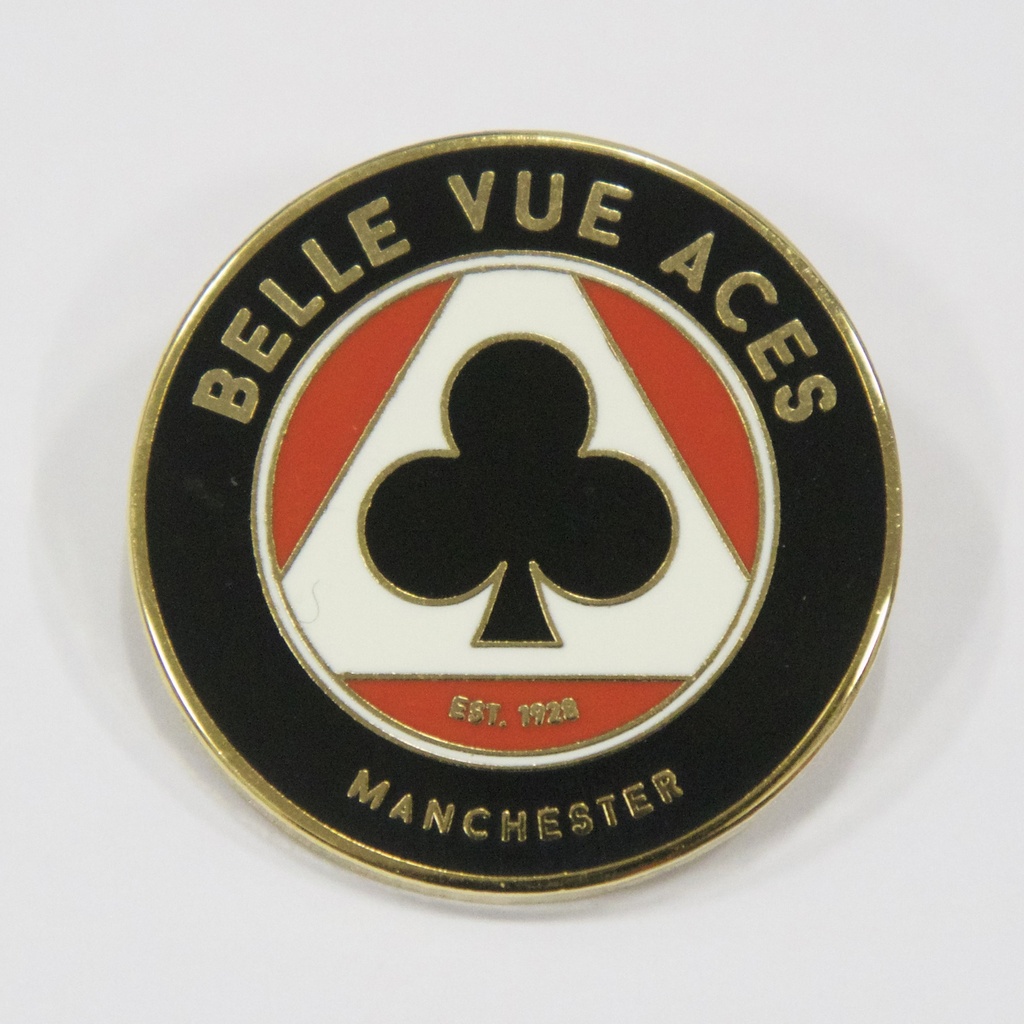 Belle Vue Aces Logo Badge (Gold)